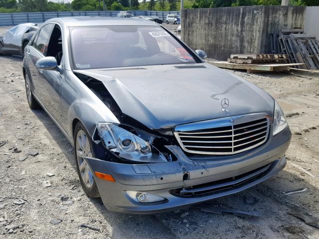 WDDNG71X47A117127 - 2007 MERCEDES-BENZ S 550 GRAY photo 1