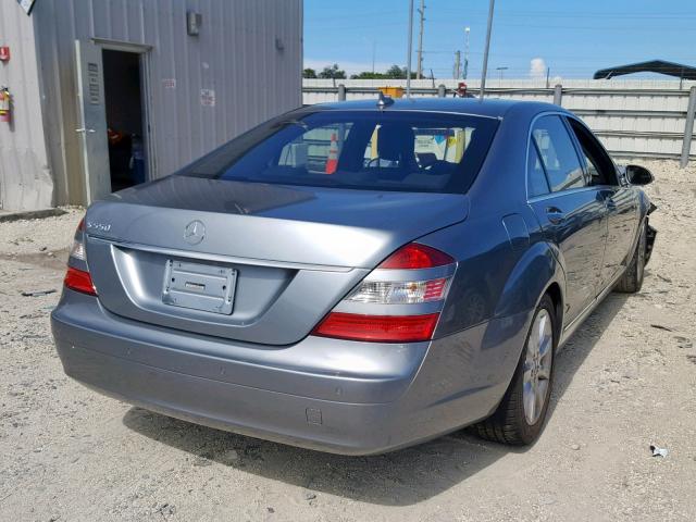 WDDNG71X47A117127 - 2007 MERCEDES-BENZ S 550 GRAY photo 4