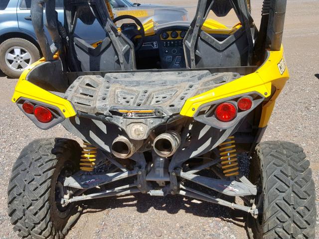 3JBPGCP15DJ000111 - 2013 CAN-AM MAVERICK 1 YELLOW photo 6