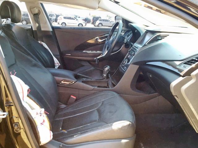 KMHFH4JG7FA474841 - 2015 HYUNDAI AZERA LIMI BLACK photo 5