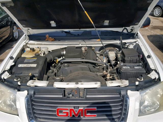 1GKDT13S832147952 - 2003 GMC ENVOY WHITE photo 7