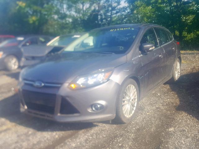 1FADP3N23EL244438 - 2014 FORD FOCUS TITA GRAY photo 2