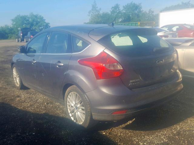 1FADP3N23EL244438 - 2014 FORD FOCUS TITA GRAY photo 3