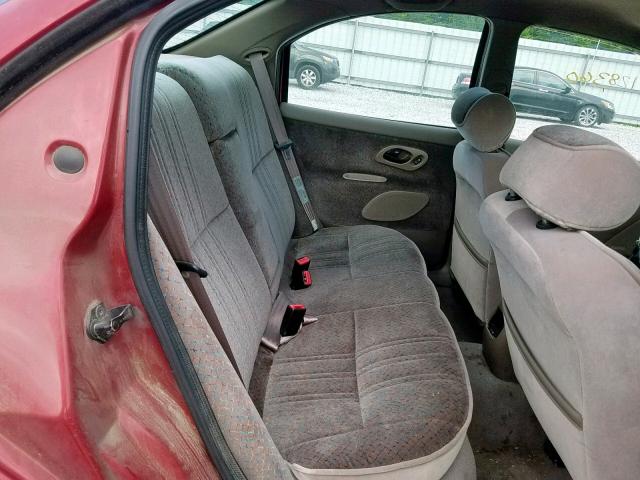 1FALP66L4SK212152 - 1995 FORD CONTOUR LX RED photo 6