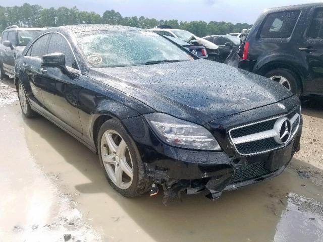 WDDLJ7DB5DA087706 - 2013 MERCEDES-BENZ CLS 550 BLACK photo 1