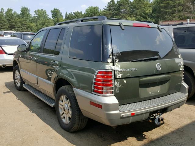 4M2DU86W63ZJ21318 - 2003 MERCURY MOUNTAINEE GREEN photo 3