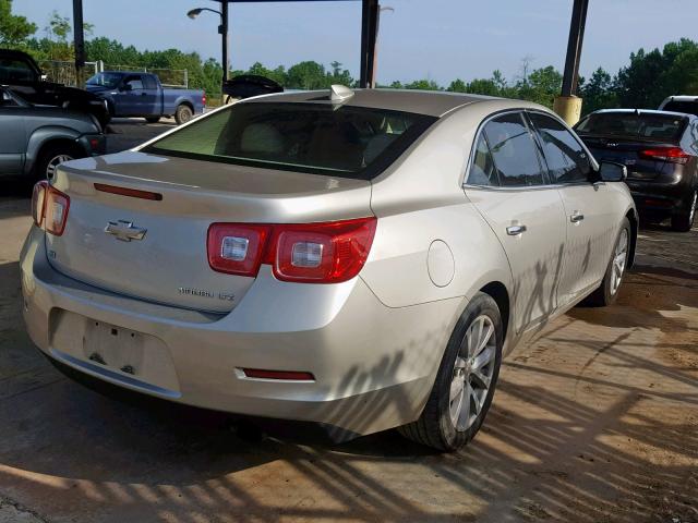 1G11F5SL8FF226079 - 2015 CHEVROLET MALIBU LTZ ბეჟი ფოტო 4