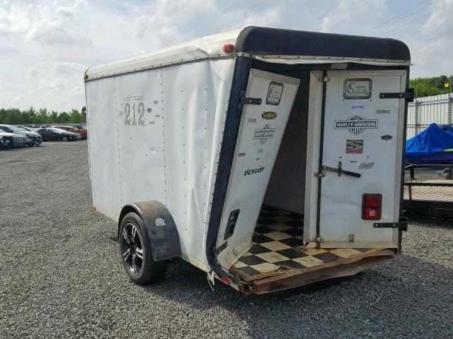 4D6EB1219VA004893 - 1997 UTILITY TRAILER WHITE photo 3