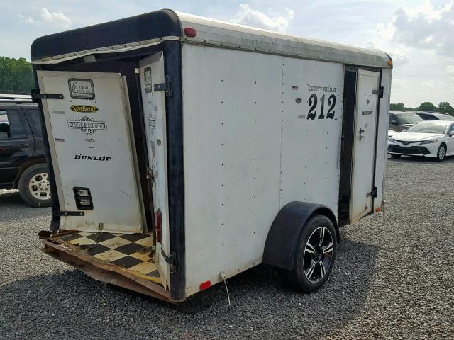 4D6EB1219VA004893 - 1997 UTILITY TRAILER WHITE photo 4