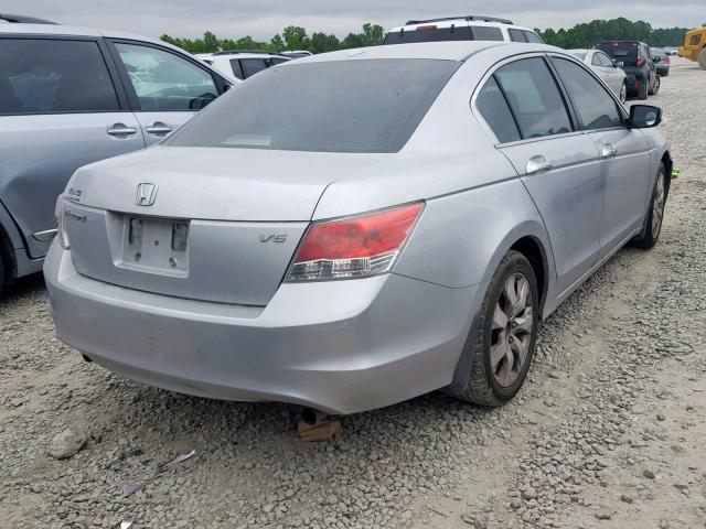 1HGCP36848A059325 - 2008 HONDA ACCORD EXL WHITE photo 4