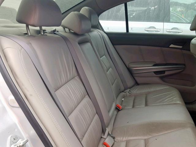 1HGCP36848A059325 - 2008 HONDA ACCORD EXL WHITE photo 6