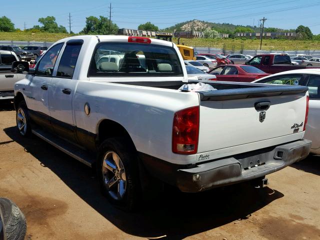 1D7HU18246S583355 - 2006 DODGE RAM 1500 S WHITE photo 3