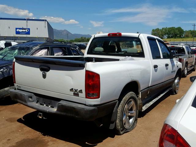 1D7HU18246S583355 - 2006 DODGE RAM 1500 S WHITE photo 4