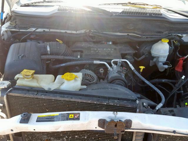 1D7HU18246S583355 - 2006 DODGE RAM 1500 S WHITE photo 7