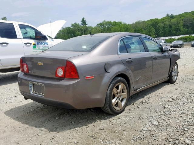 1G1ZC5EB7AF276382 - 2010 CHEVROLET MALIBU 1LT 灰色 照片 4