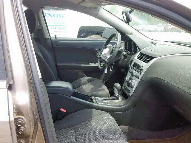 1G1ZC5EB7AF276382 - 2010 CHEVROLET MALIBU 1LT 灰色 照片 5