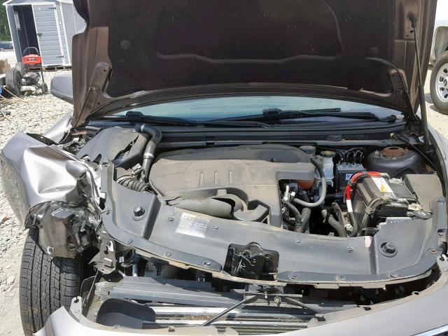 1G1ZC5EB7AF276382 - 2010 CHEVROLET MALIBU 1LT 灰色 照片 7