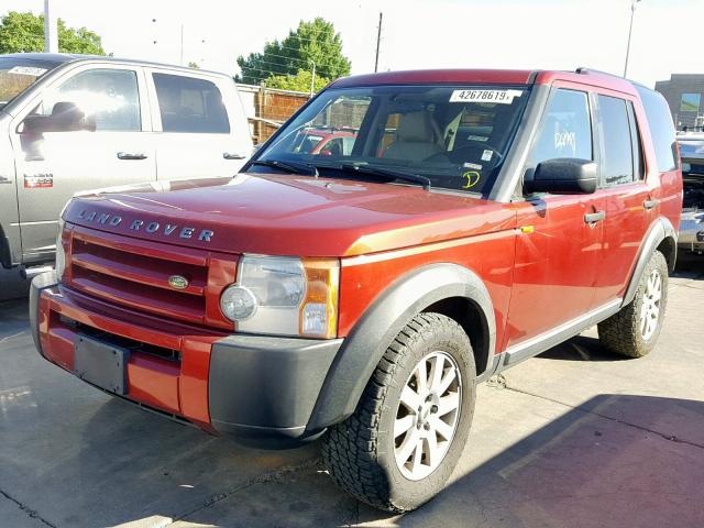 SALAD25426A396377 - 2006 LAND ROVER LR3 SE RED photo 2