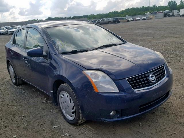 3N1AB61E48L706353 - 2008 NISSAN SENTRA 2.0 BLUE photo 1