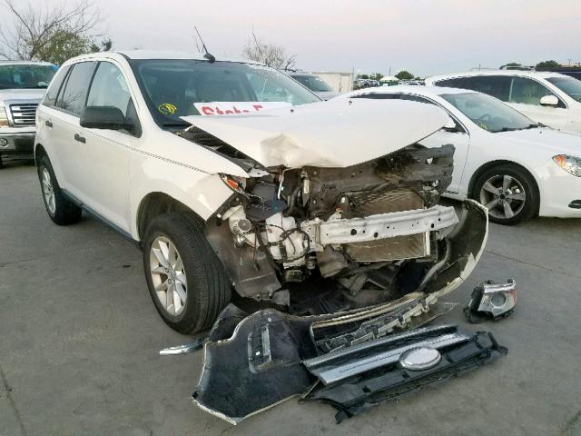 2FMDK3GC4DBB57656 - 2013 FORD EDGE SE WHITE photo 1