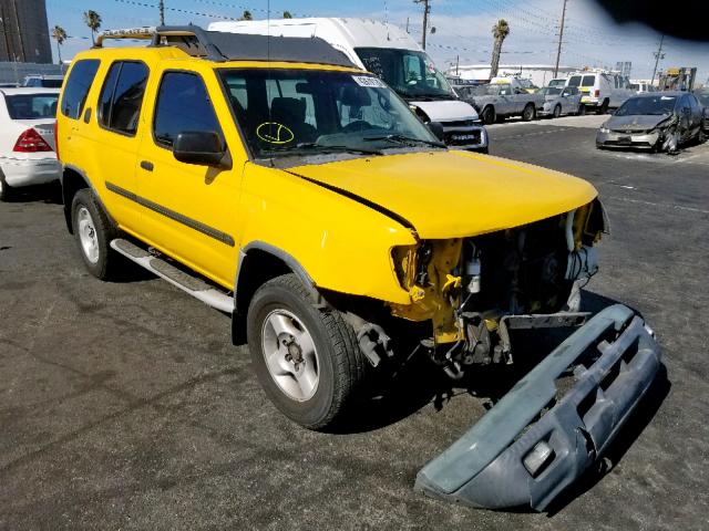 5N1ED28T11C558195 - 2001 NISSAN XTERRA XE YELLOW photo 1