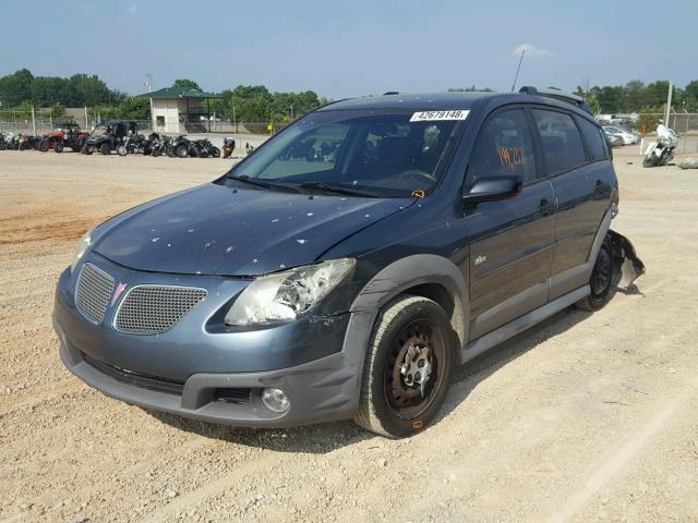 5Y2SL65818Z406426 - 2008 PONTIAC VIBE BLUE photo 2