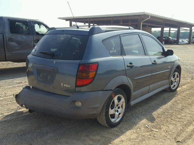 5Y2SL65818Z406426 - 2008 PONTIAC VIBE BLUE photo 4