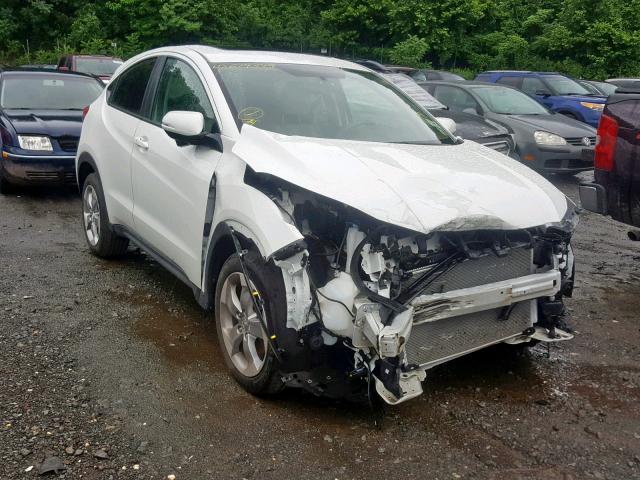 3CZRU6H59HM730362 - 2017 HONDA HR-V EX WHITE photo 1