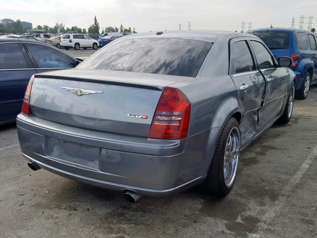 2C3LA73WX6H489468 - 2006 CHRYSLER 300C SRT-8 BLUE photo 4