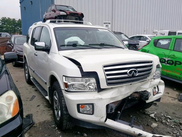 5N3AA08C87N803493 - 2007 INFINITI QX56 WHITE photo 1