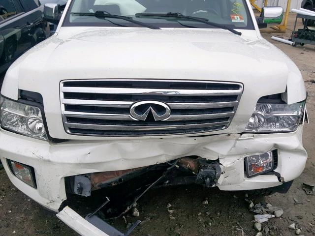 5N3AA08C87N803493 - 2007 INFINITI QX56 WHITE photo 7