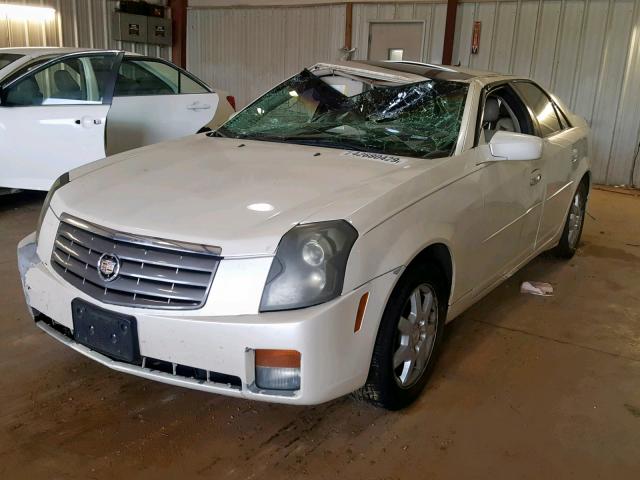 1G6DP567650159307 - 2005 CADILLAC CTS HI FEA WHITE photo 2