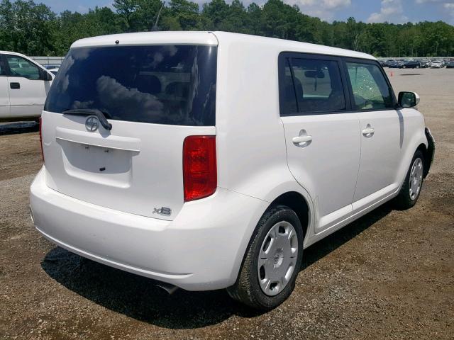 JTLKE50E681009508 - 2008 TOYOTA SCION XB 白色 照片 4