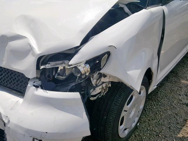 JTLKE50E681009508 - 2008 TOYOTA SCION XB 白色 照片 9