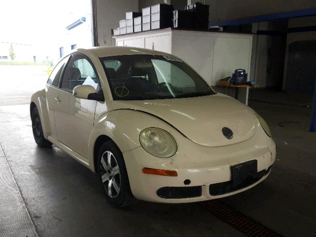 3VWPW31CX6M405356 - 2006 VOLKSWAGEN NEW BEETLE CREAM photo 1