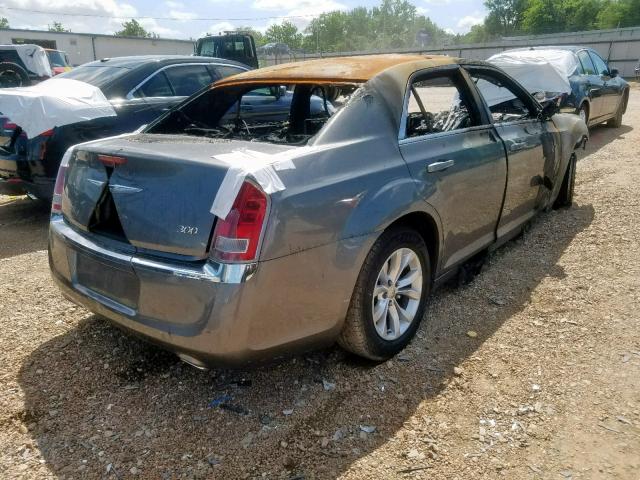 2C3CCAAGXCH273229 - 2012 CHRYSLER 300 GRAY photo 4