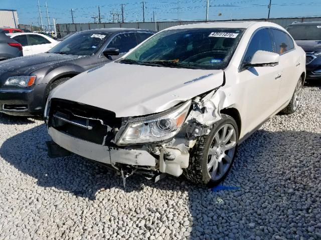 1G4GE5GV8AF175122 - 2010 BUICK LACROSSE C WHITE photo 2