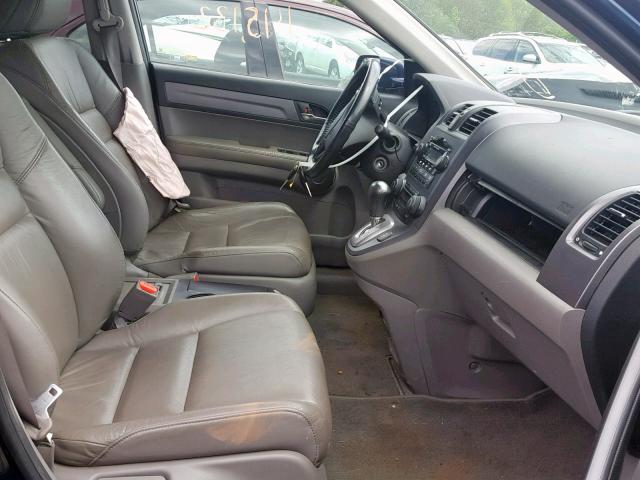 5J6RE48799L040018 - 2009 HONDA CR-V EXL BLUE photo 5