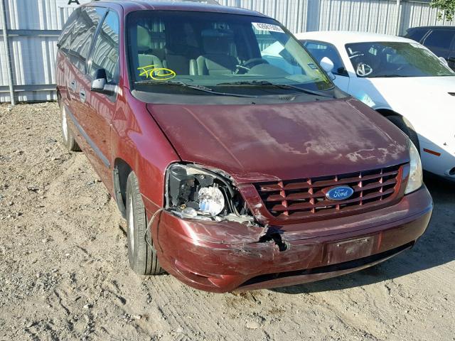 2FMZA51676BA53740 - 2006 FORD FREESTAR S BURGUNDY photo 1