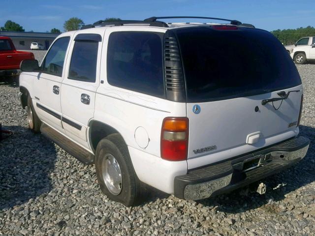 1GKEC13Z93J248036 - 2003 GMC YUKON WHITE photo 3