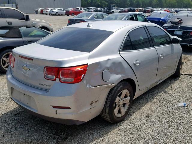 1G11C5SLXEF183078 - 2014 CHEVROLET MALIBU 1LT 银色 照片 4