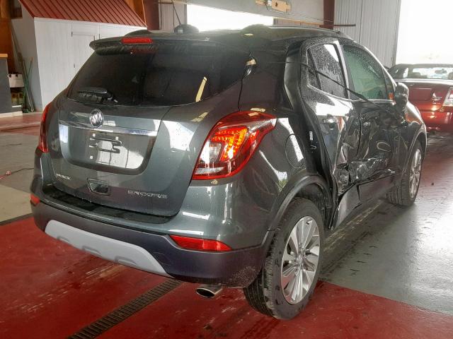 KL4CJASB0JB580445 - 2018 BUICK ENCORE PRE CHARCOAL photo 4