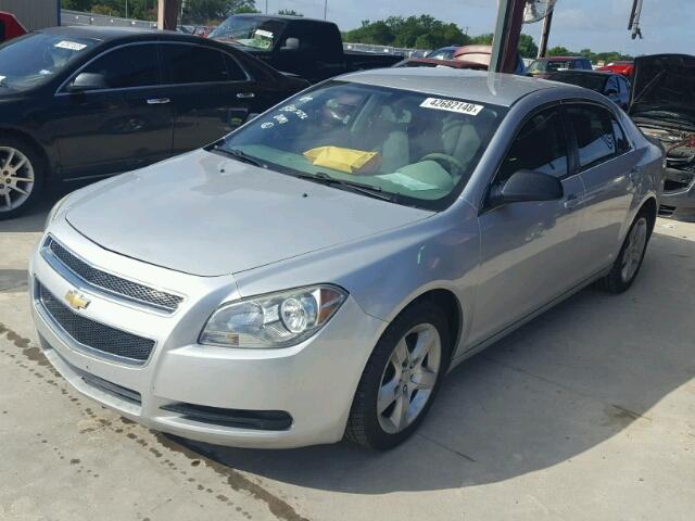 1G1ZB5E01CF223357 - 2012 CHEVROLET MALIBU LS ვერცხლისფერი ფოტო 2