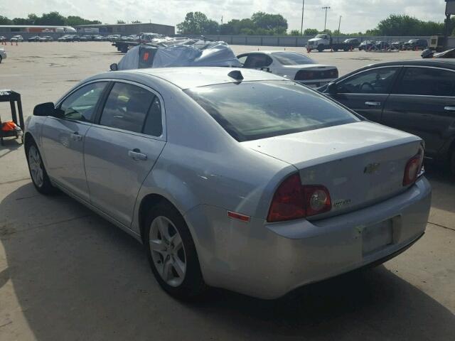 1G1ZB5E01CF223357 - 2012 CHEVROLET MALIBU LS ვერცხლისფერი ფოტო 3