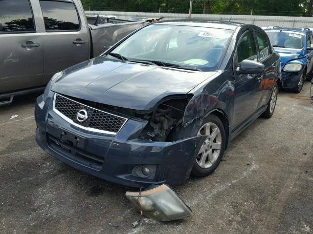 3N1AB61E09L674504 - 2009 NISSAN SENTRA 2.0 BLUE photo 2