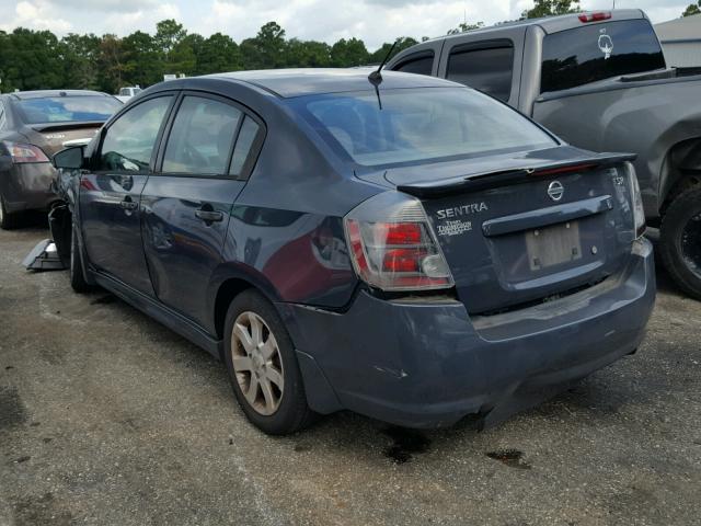 3N1AB61E09L674504 - 2009 NISSAN SENTRA 2.0 BLUE photo 3