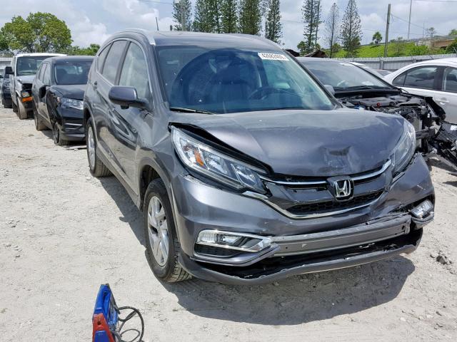 2HKRM3H71GH550366 - 2016 HONDA CR-V EXL SILVER photo 1