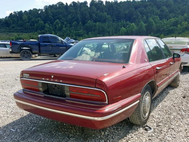 1G4CW52KXTH629158 - 1996 BUICK PARK AVENU MAROON photo 4