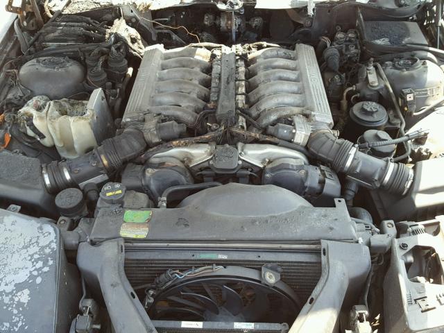 WBAEG2327PCB75137 - 1993 BMW 850 I AUTO BLACK photo 7