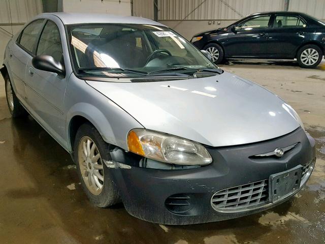 1C3EL46X93N507743 - 2003 CHRYSLER SEBRING LX BLUE photo 1